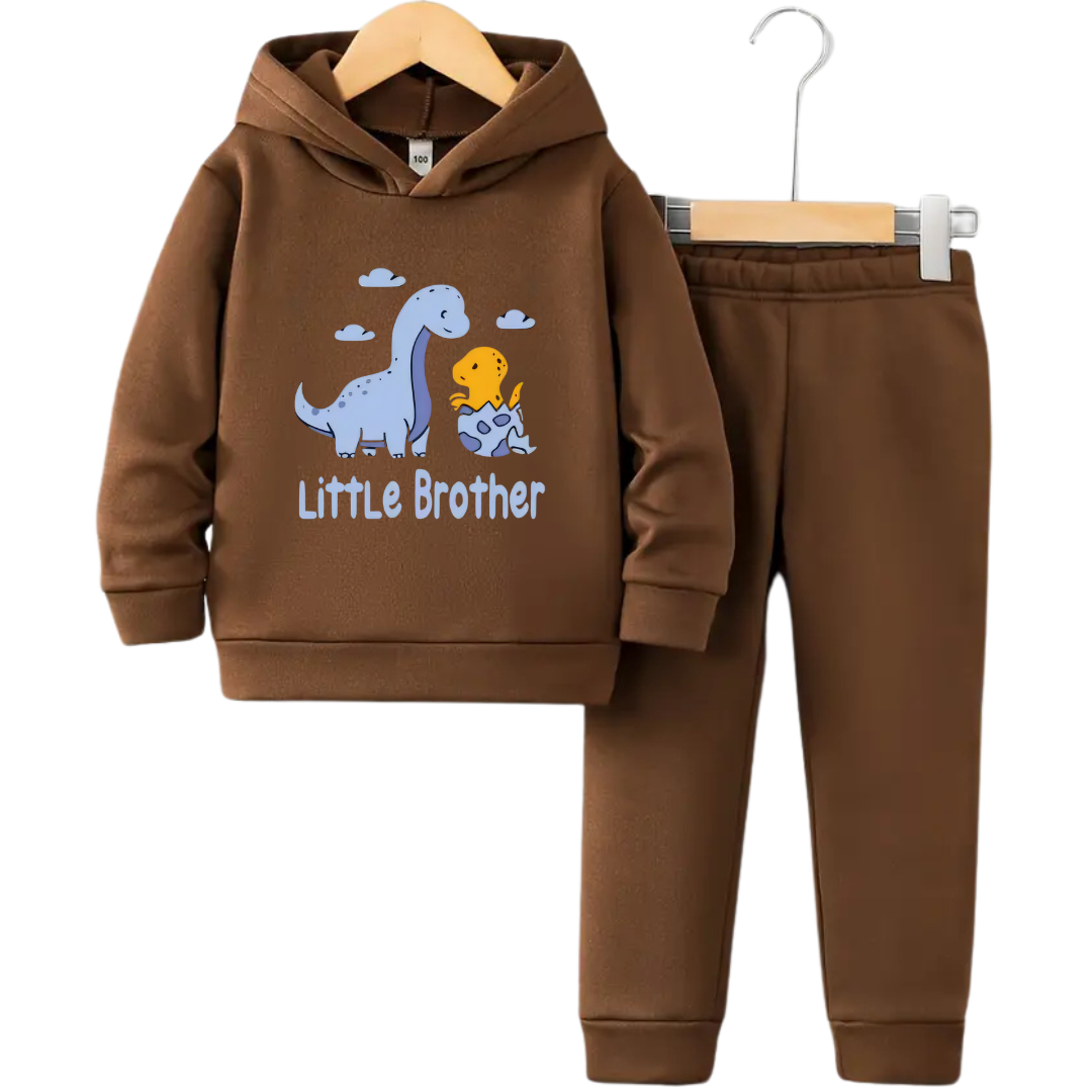 Little Brother Fleece Hoodie Tracksuit