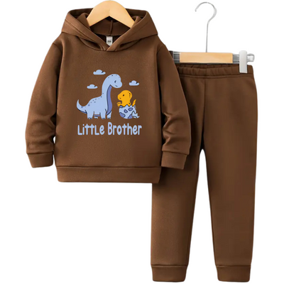 Little Brother Fleece Hoodie Tracksuit