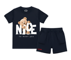 Nice Bear Shorts Set