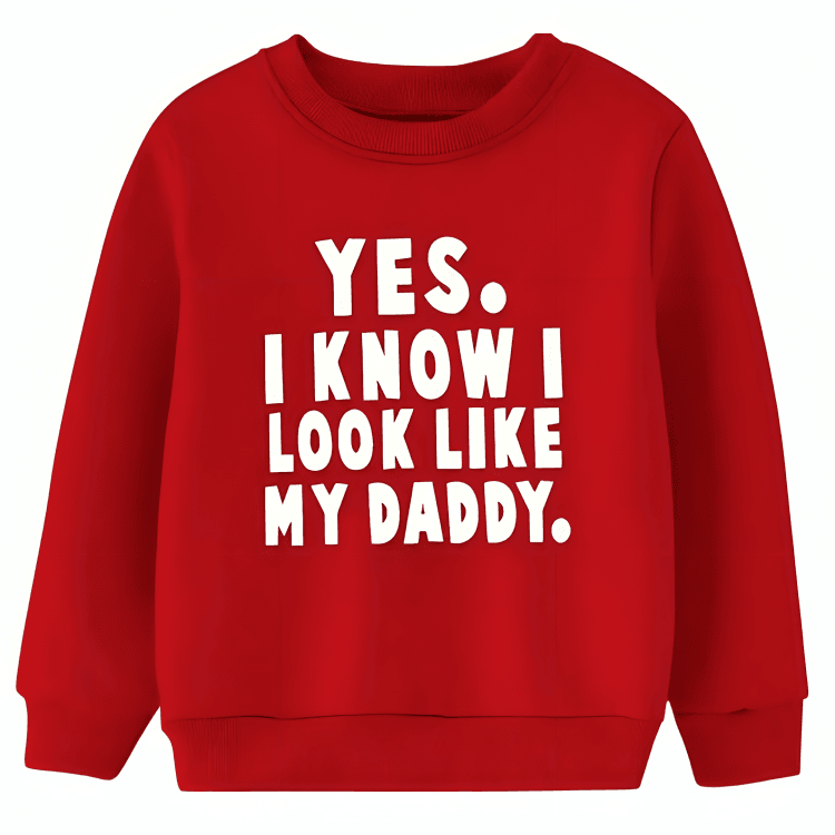 Look Like Daddy Sweatshirt - Kin Trends