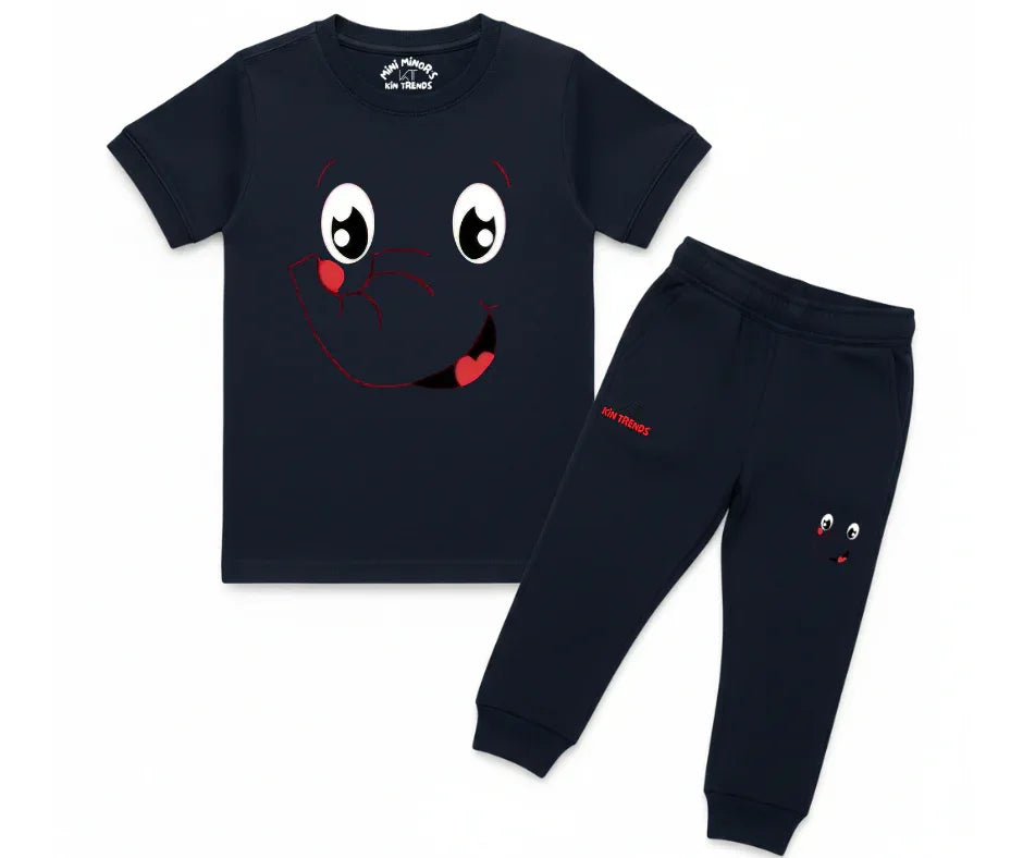 Elephant Smile Summer Tracksuit | Mini Minors Kintrends