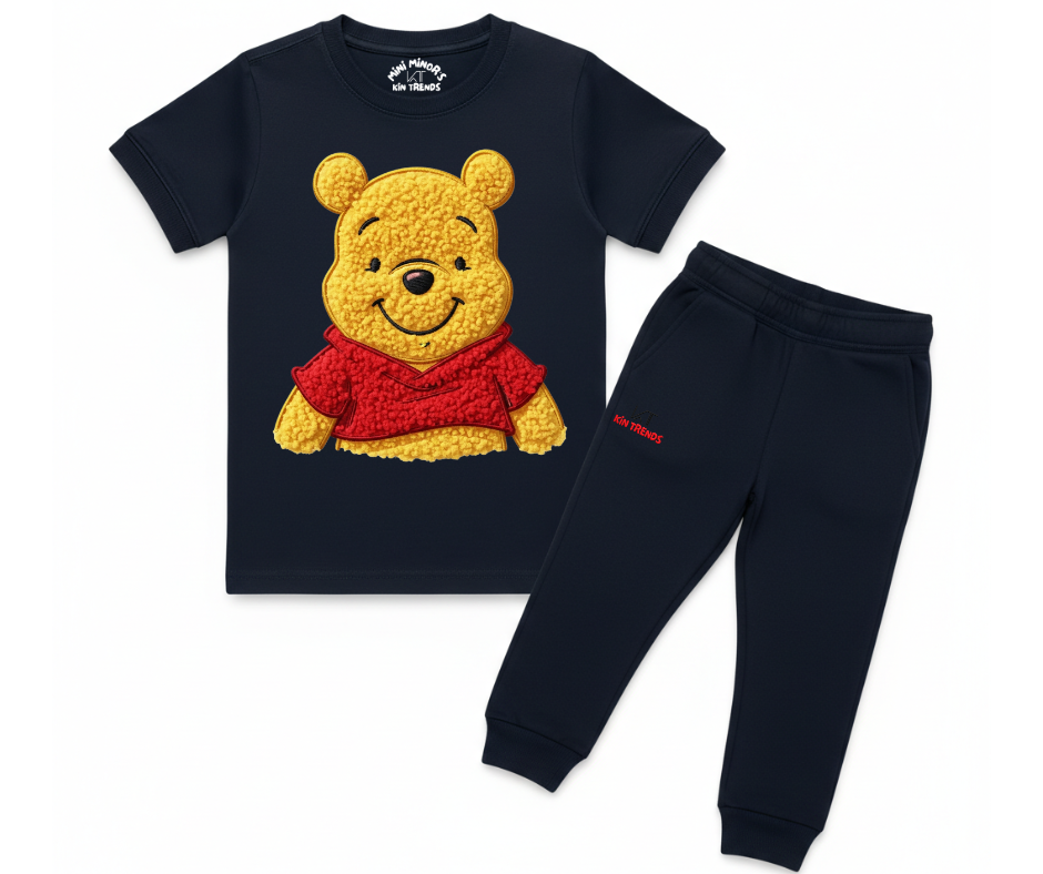WTP Tracksuit (Not Embroidered) Kids T shirt and trouser | Mini Minors Kin Trends | Kintrends