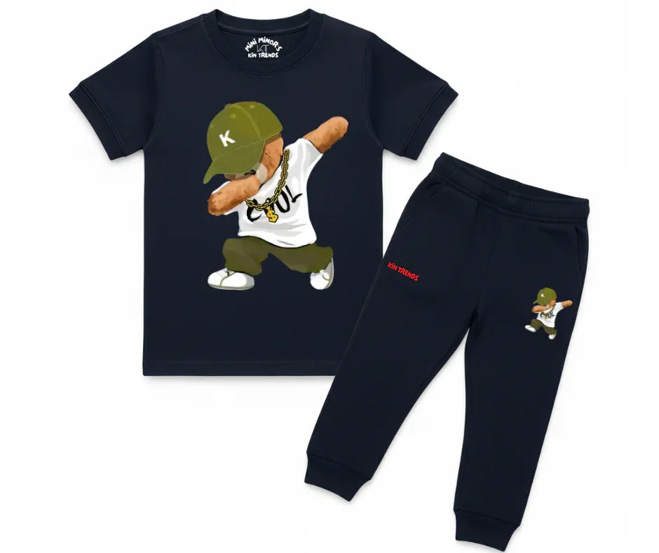 The Swag Bear Tracksuit | Mini Minors Kintrends