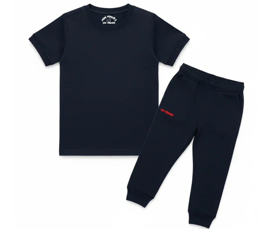 Plain Color Tracksuits for boys and girls | Mini Minors Kintrends