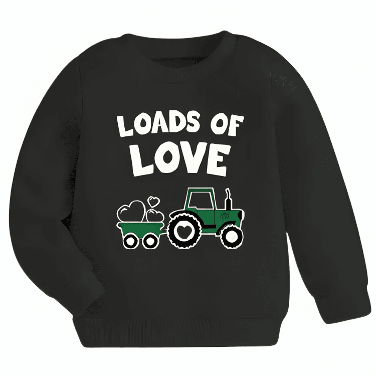 Loads Of Love Fleece Sweatshirt - Kin Trends