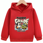 Third Grade Fleece Hoodie - Kin Trends
