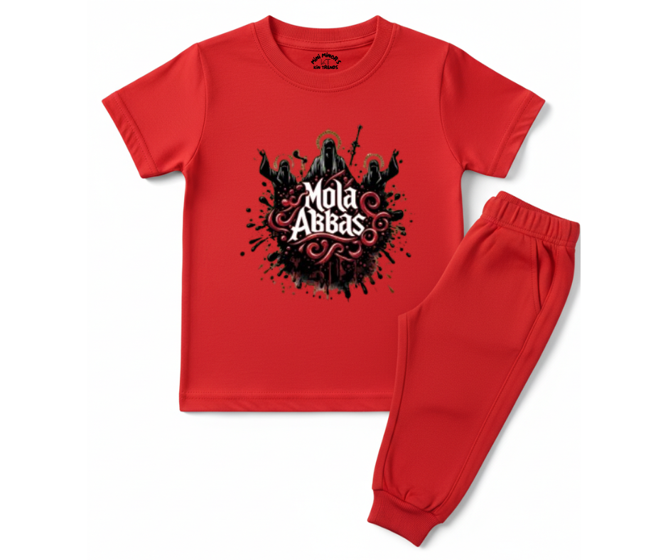 Mola Abbas (A.S) T Shirt & Trouser | Summer Tracksuit