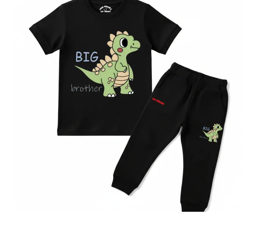 Big Brother Tracksuit | Kids T shirt and trouser | Mini Minors Kin Trends | Kintrends