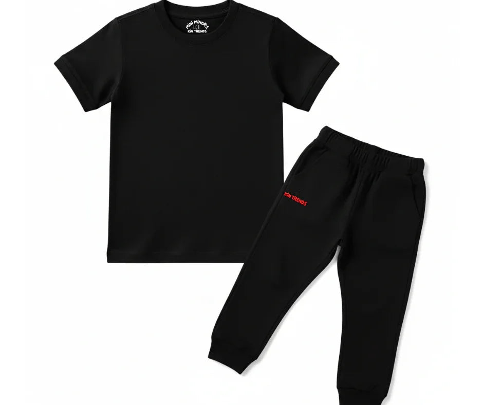 Plain Color Tracksuits for boys and girls | Mini Minors Kintrends