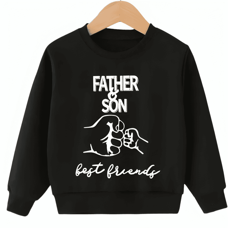 Father & Son Best Friends Sweatshir - Kin Trends