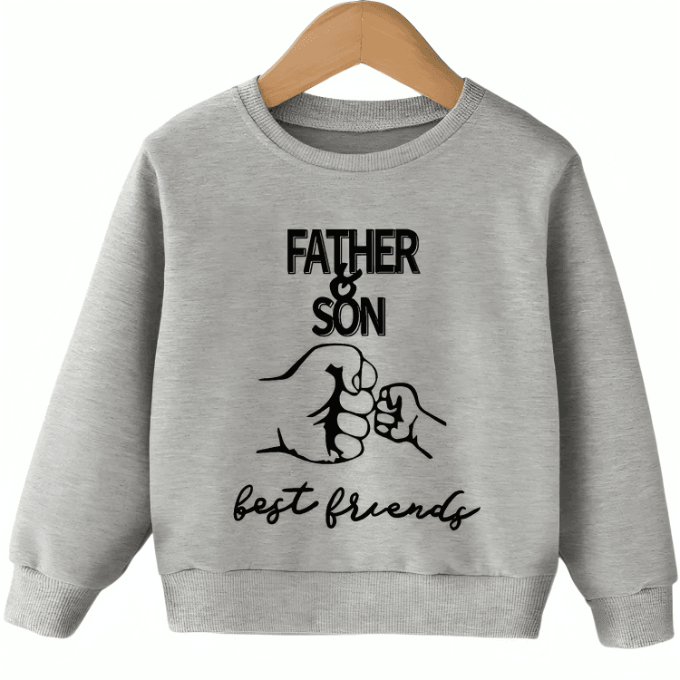 Father & Son Best Friends Sweatshir - Kin Trends