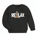 Just Relax Fleece Sweatshirt - Kin Trends
