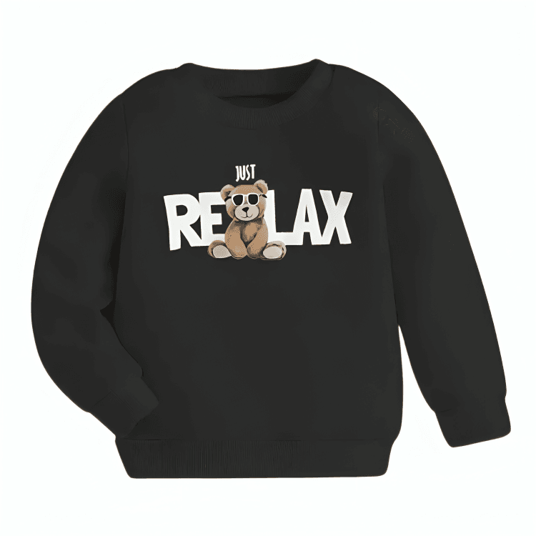 Just Relax Fleece Sweatshirt - Kin Trends