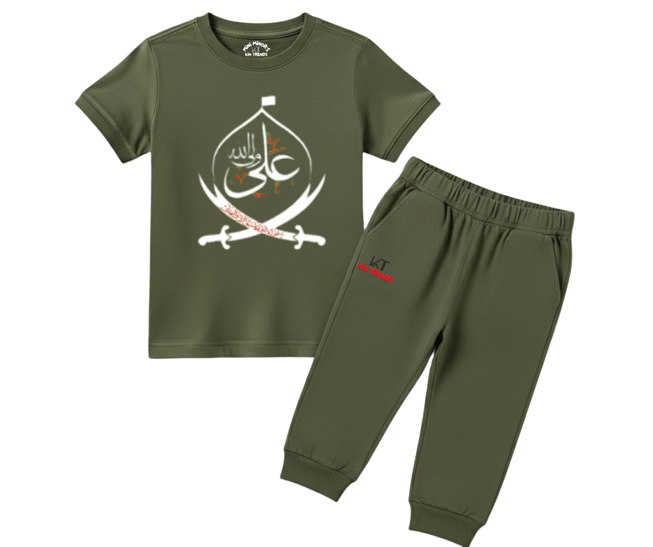 Mola Ali AS T Shirt & Trouser | Summer Tracksuit