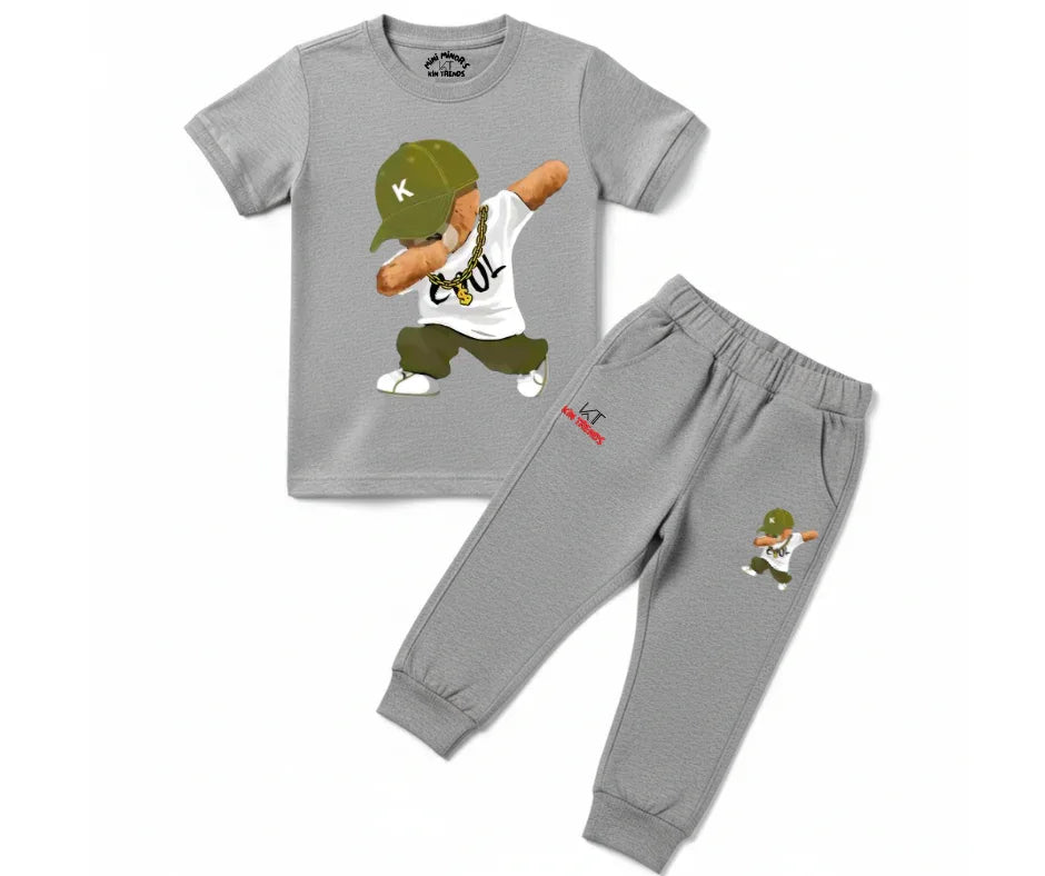 The Swag Bear Tracksuit | Mini Minors Kintrends