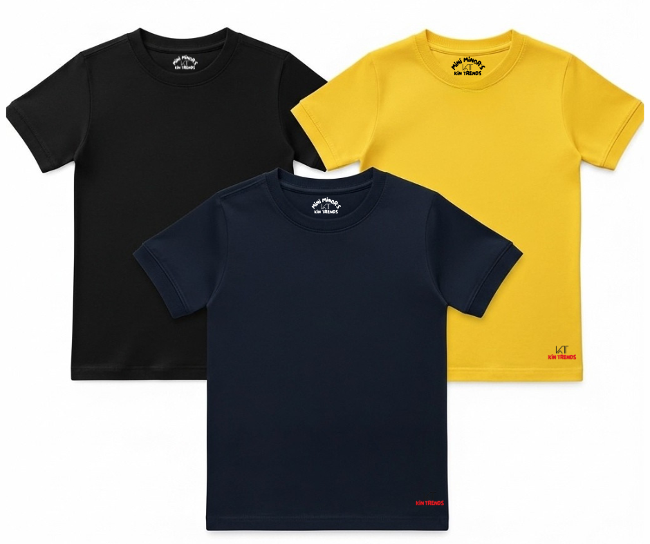 Pack Of 3 T Shirts for boys and girls
