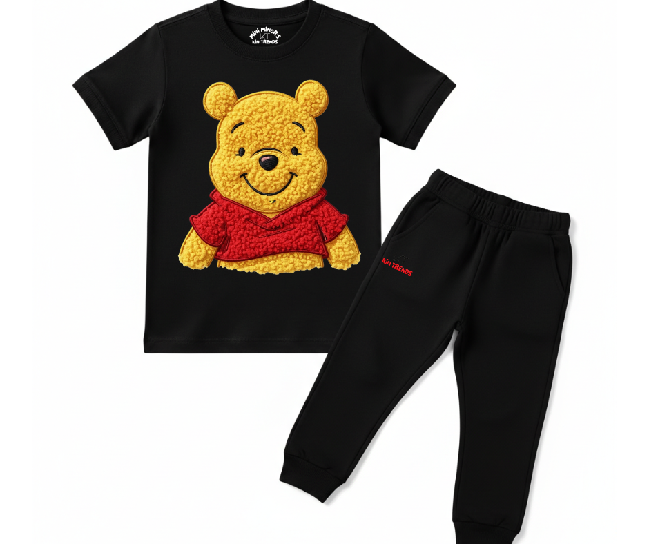 WTP Tracksuit (Not Embroidered) Kids T shirt and trouser | Mini Minors Kin Trends | Kintrends