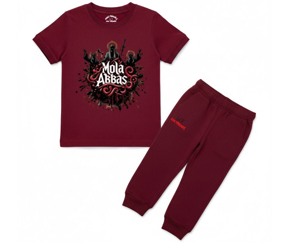 Mola Abbas (A.S) T Shirt & Trouser | Summer Tracksuit