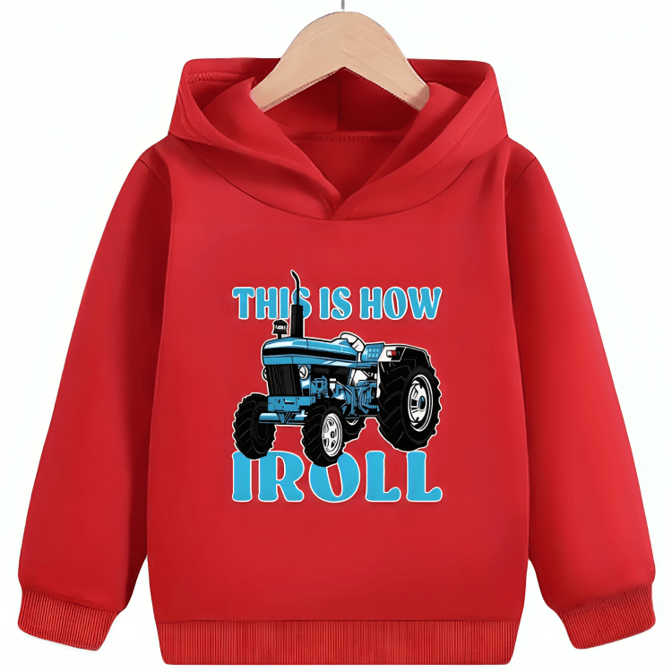 Troll Tractor Fleece Hoodie - Kin Trends