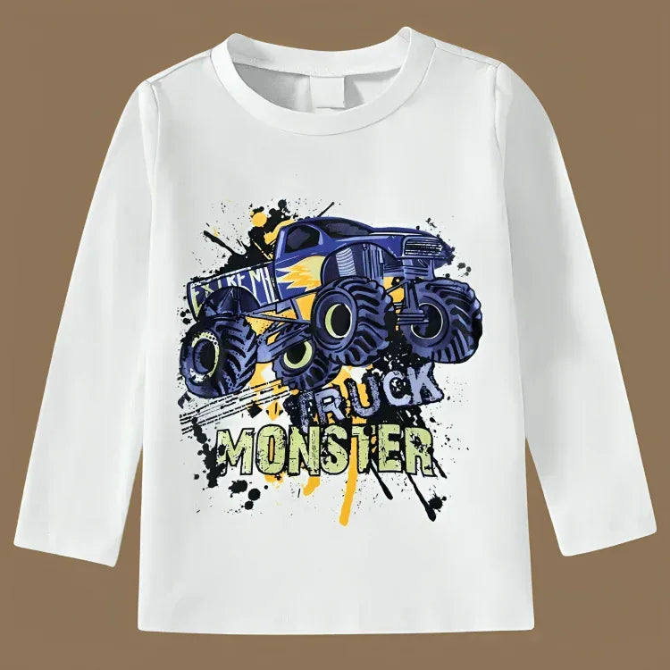 Truck Monster Fleece Sweatshirt - Kin Trends