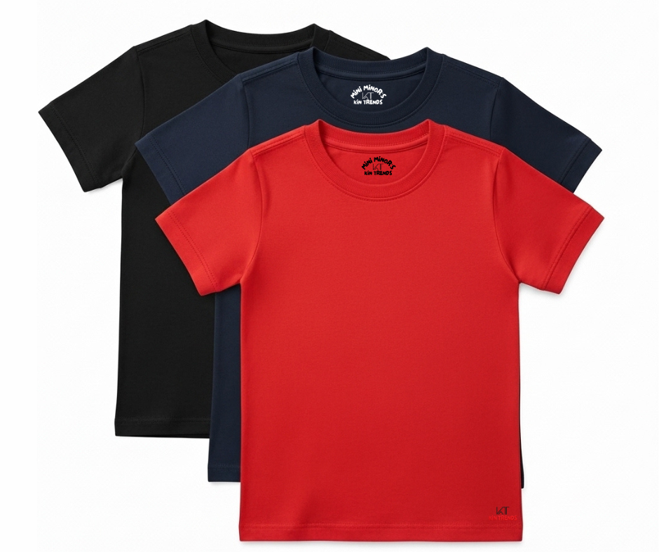 Pack Of 3 T Shirts for boys and girls