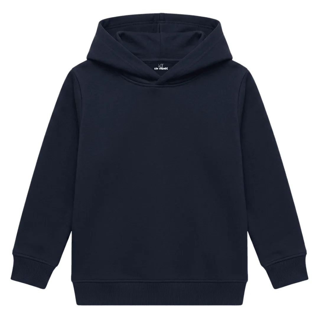 Premium Kids Plain 310GSM Cotton Fleece Winter Hoodie - Kin Trends
