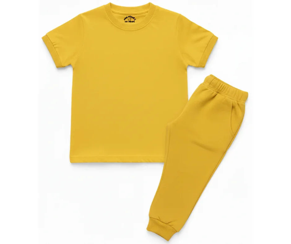 Plain Color Tracksuits for boys and girls | Mini Minors Kintrends