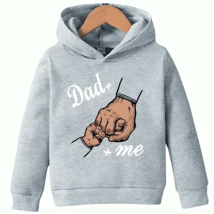New Dad + Me Fleece Hoodie - Kin Trends