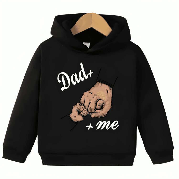 New Dad + Me Fleece Hoodie - Kin Trends