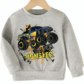 Truck Monster Fleece Sweatshirt - Kin Trends