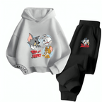 Tom & Jerry Family Fleece Hoodie Tracksuit - Kin Trends