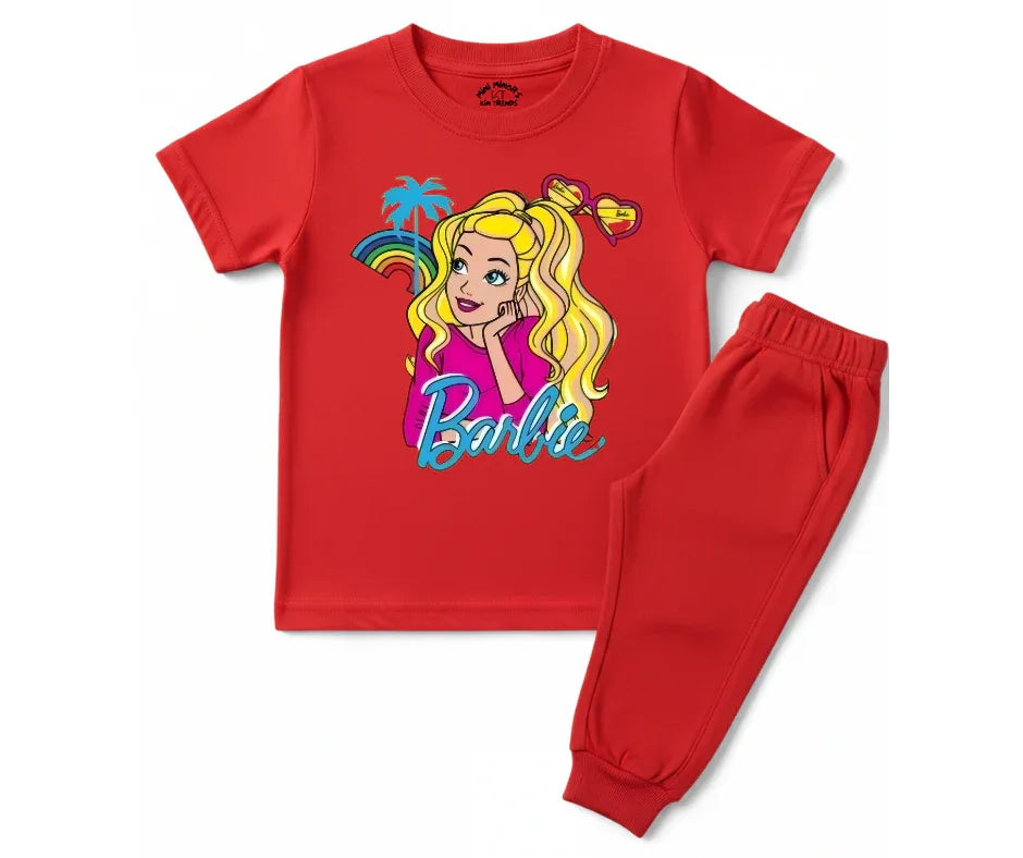 Relaxing Barbie Summer Tracksuit - Kin Trends