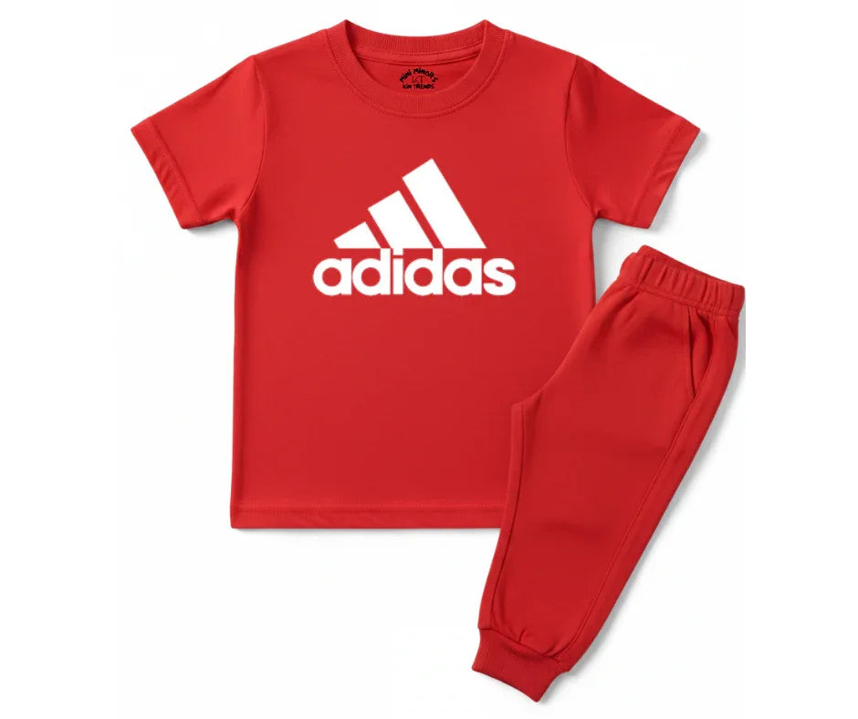 Addi D1 Tracksuit | Kids T shirt and trouser | Mini Minors Kin Trends | Kintrends