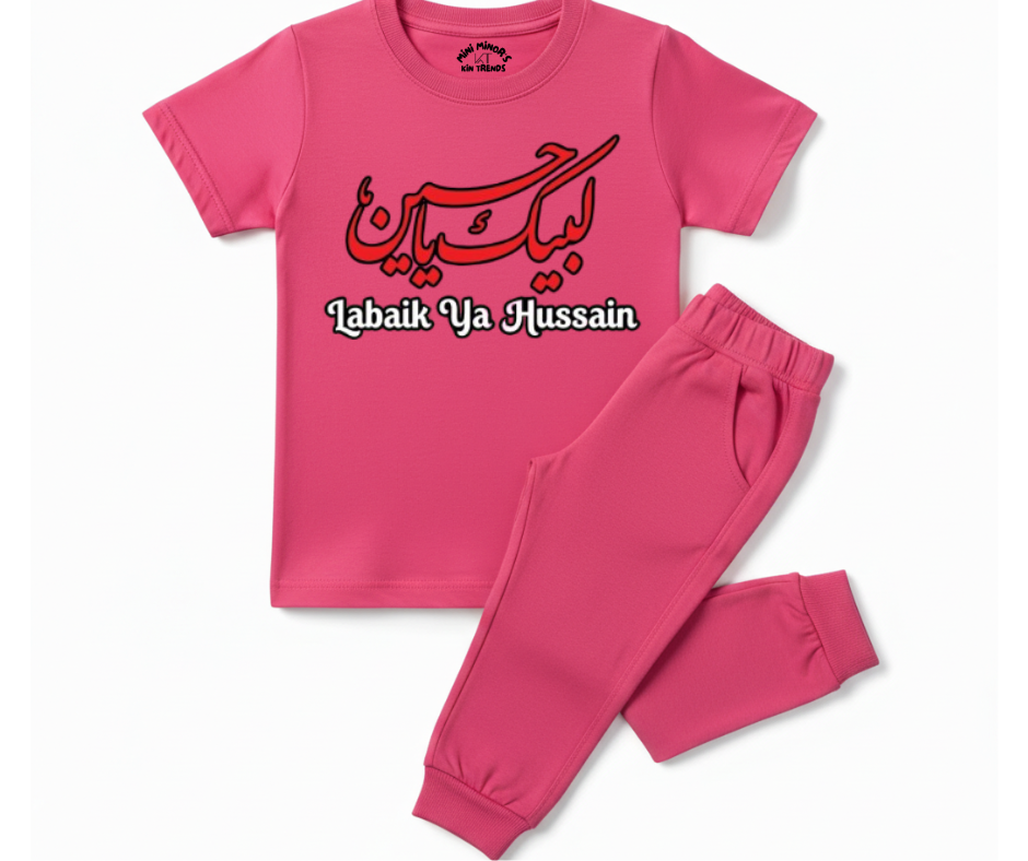 Labaik Ya Hussain AS D2 T Shirt & Trouser | Summer Tracksuit