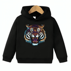 Tiger Roar Fleece Hoodie - Kin Trends