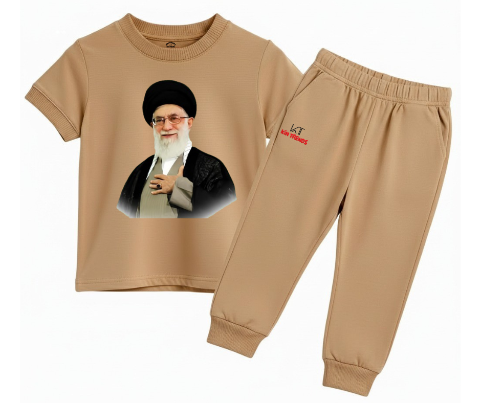 Great Ayatollah Ali Khamenei T Shirt & Trouser | Summer Tracksuit