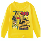 Big Excavator Fleece Sweatshirt - Kin Trends