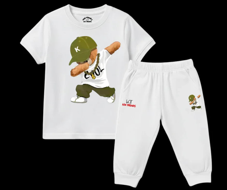 The Swag Bear Tracksuit | Mini Minors Kintrends
