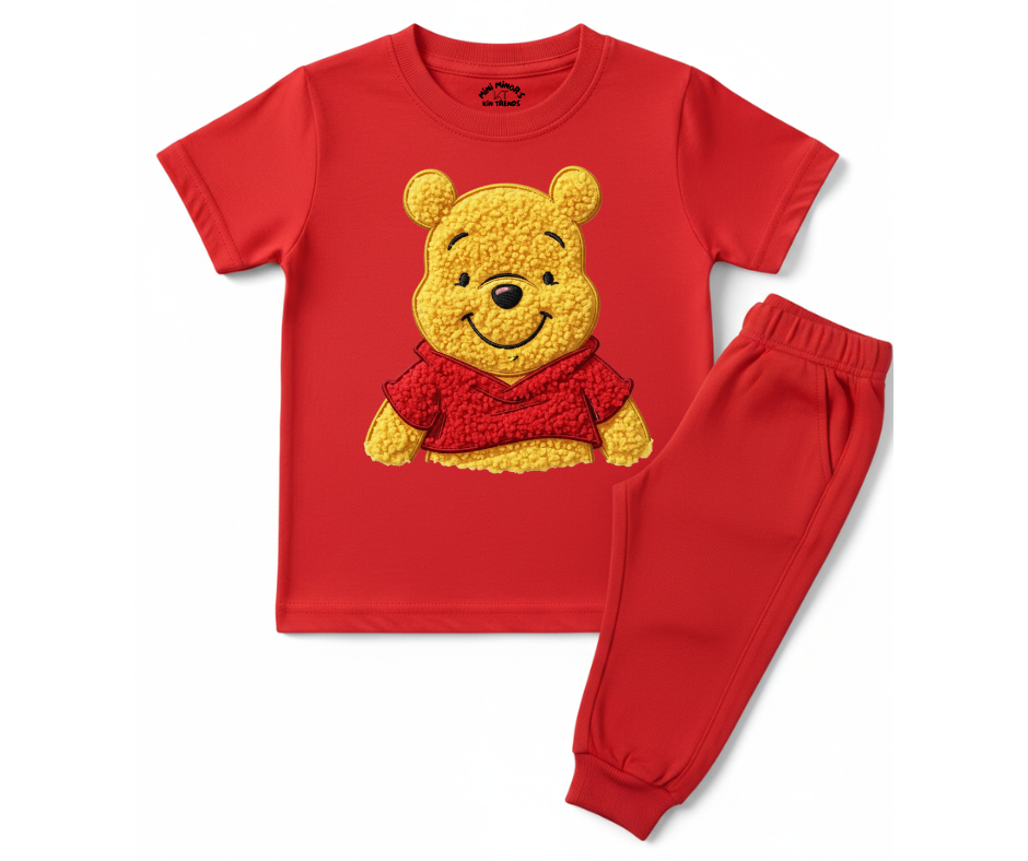 WTP Tracksuit (Not Embroidered) Kids T shirt and trouser | Mini Minors Kin Trends | Kintrends