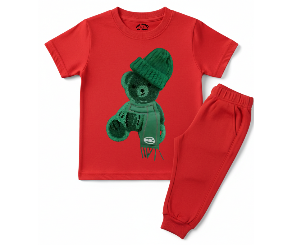 Greeny bear Tracksuit