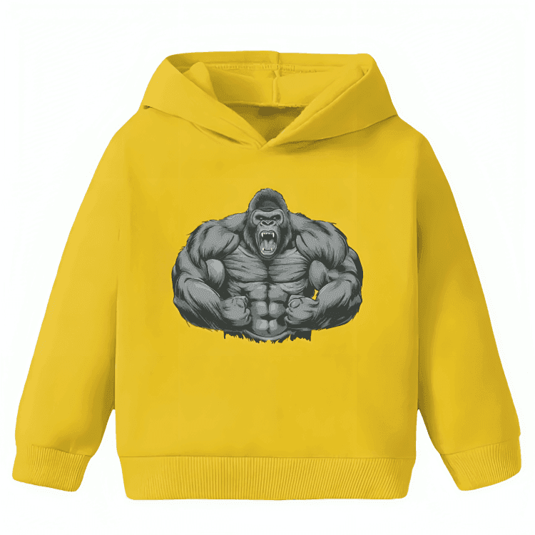 Big King Kong Fleece Hoodie - Kin Trends