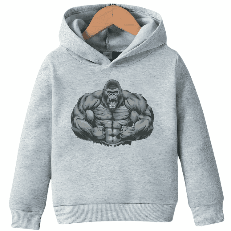 Big King Kong Fleece Hoodie - Kin Trends