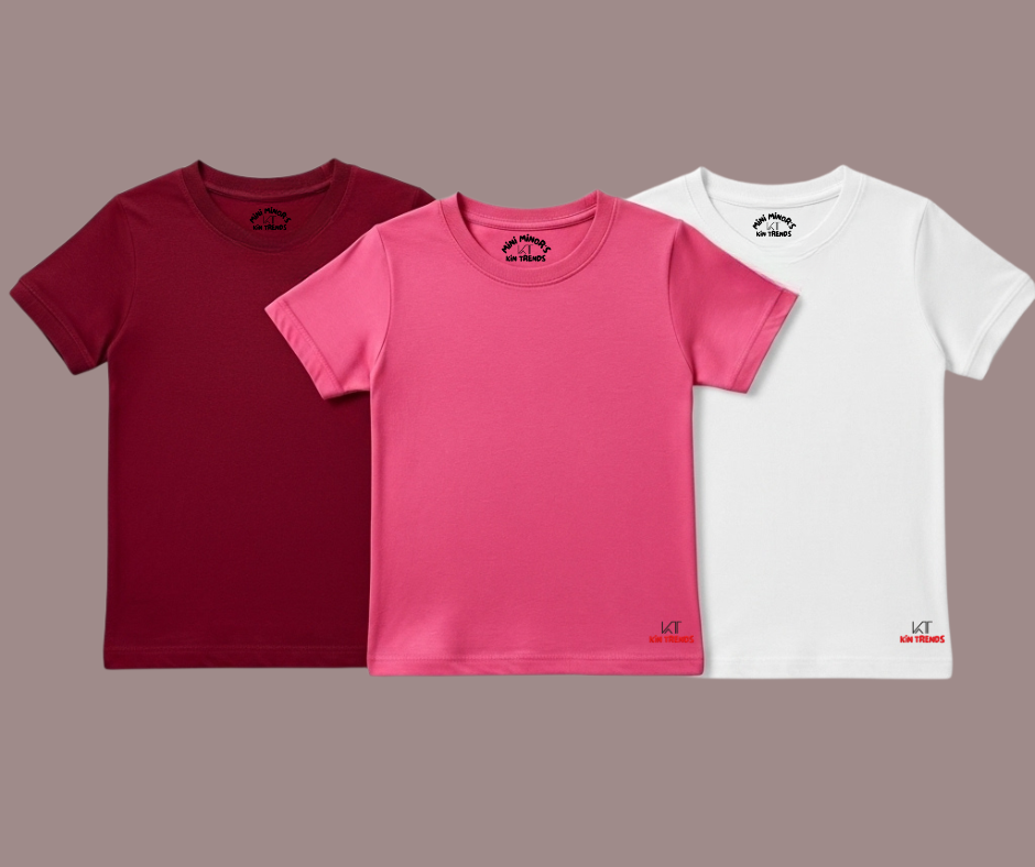 Pack Of 3 T Shirts for boys and girls