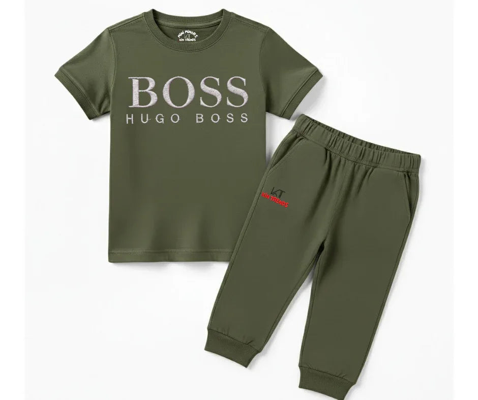 New H Boss Tracksuit (Not Embroidered) | Mini Minors Kin Trends