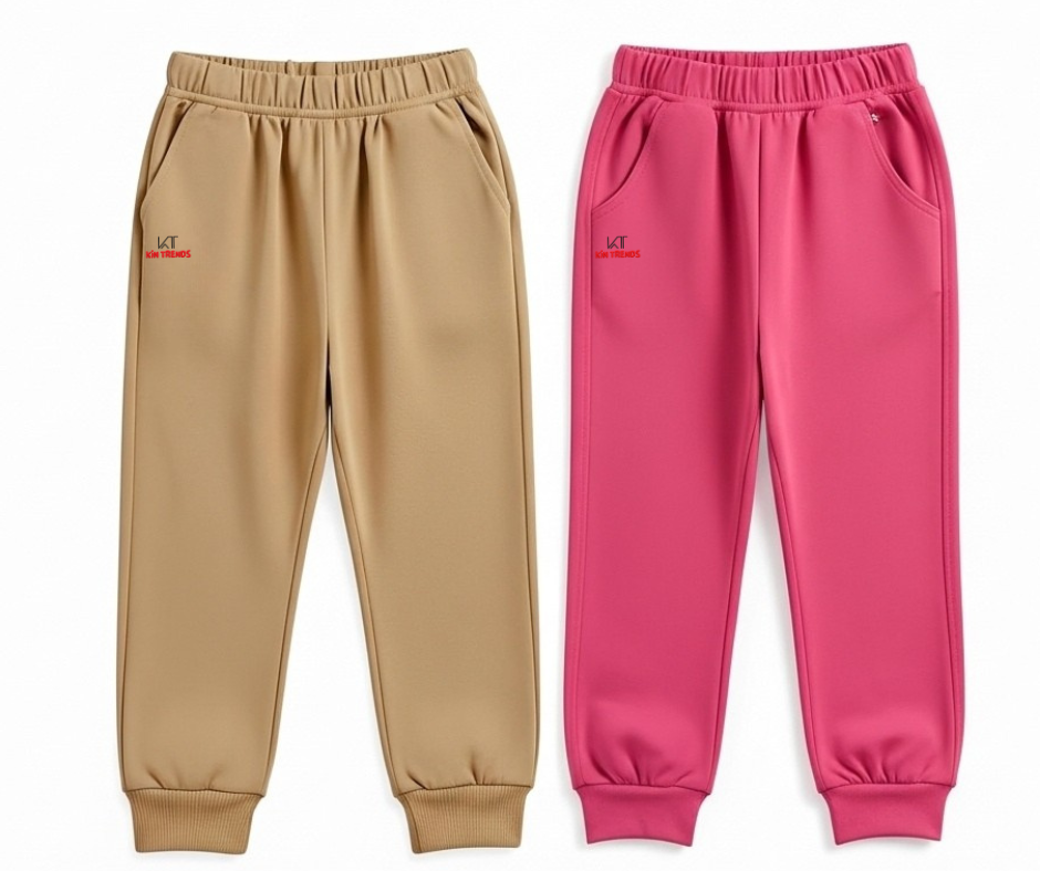 Pack of 2 kids summer trousers for boys and girls