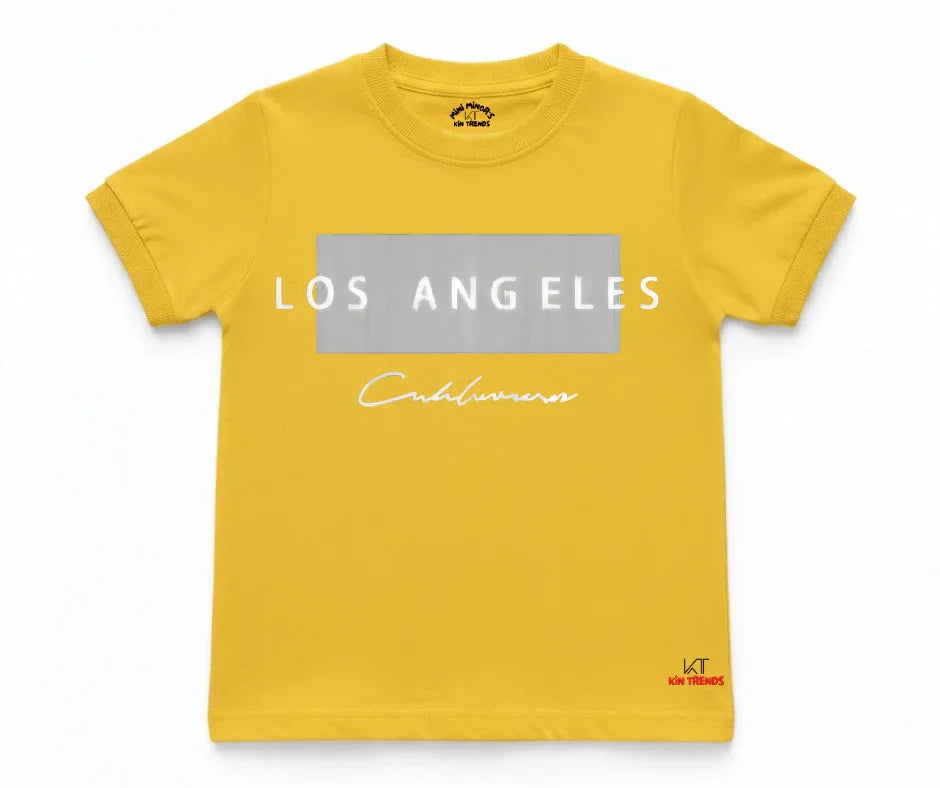 Los Angeles Kids T Shirt | Mini Minors Kintrends