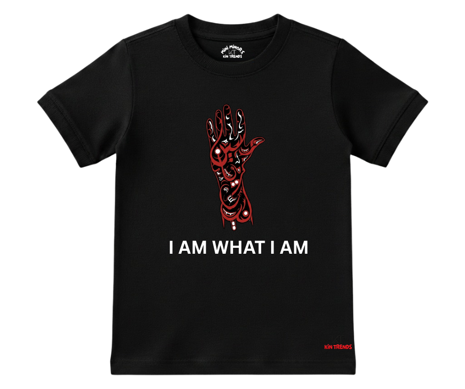 I am What I am Summer Half Sleeve Tee | Mini Minors Kintrends