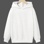Plain Solid Color Warm Fleece Hoodie - Kin Trends