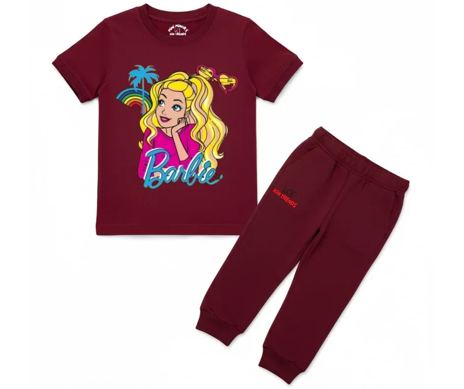 Relaxing Barbie Summer Tracksuit - Kin Trends