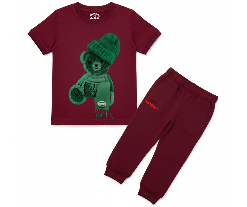 Greeny bear Tracksuit